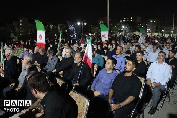 آیین باشکوه یادبود آقای شهید ایران در کهریزک 