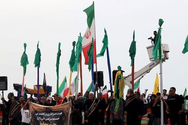 بندرعباس در سوگ اربعین رهبر شهید؛ تجدید پیمان با آرمان‌های امام خامنه‌ای