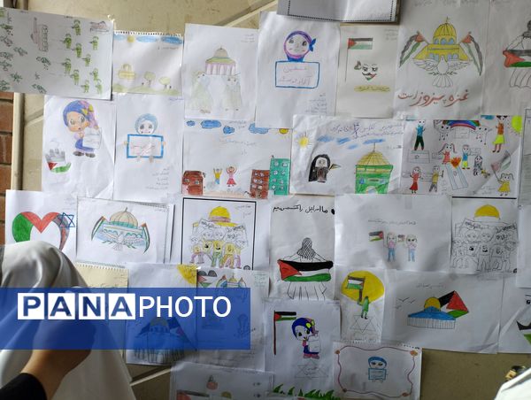 جشن سراسری به شکرانه پیروزی مردم غزه در مدرسه نشاط اسلامشهر