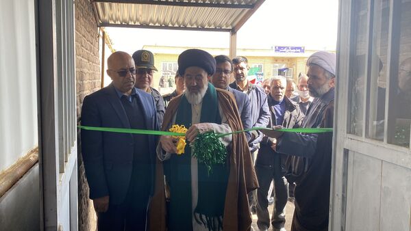مراسم  یاوران انقلاب و افتتاح نمازخانه خیرساز در دبستان بنیاد برکت باخرز