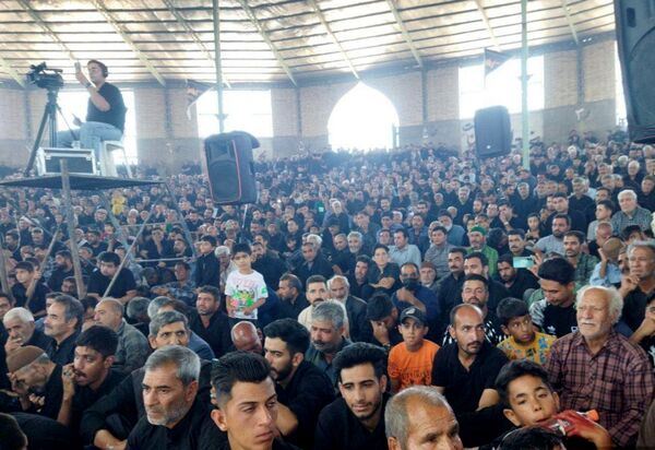 آیین سنتی شبیه خوانی اربعین حسینی در احمدآباد میانجلگه