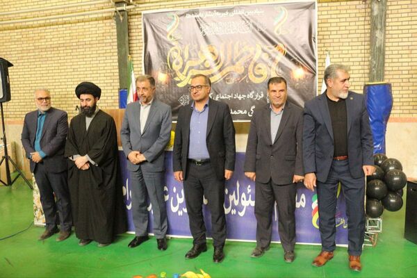 حضور مدیر آموزش‌و‌پرورش فیروزکوه در مراسم بنیاد خیریه آبشار عاطفه‌ها