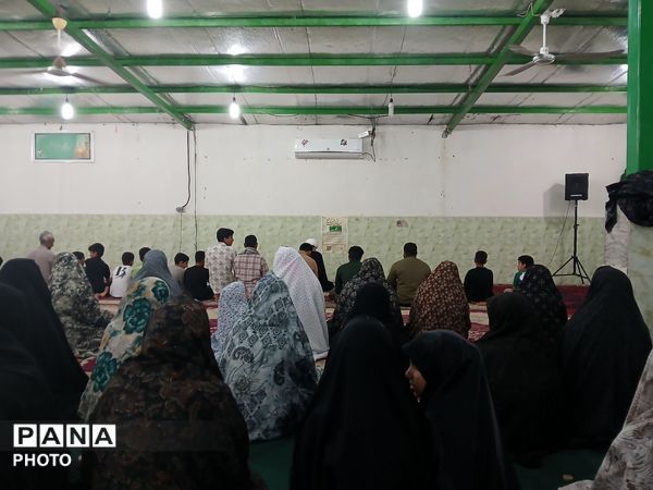 افطار و نماز جماعت روز پنجم ماه رمضان در حسینیه شهید جشاری