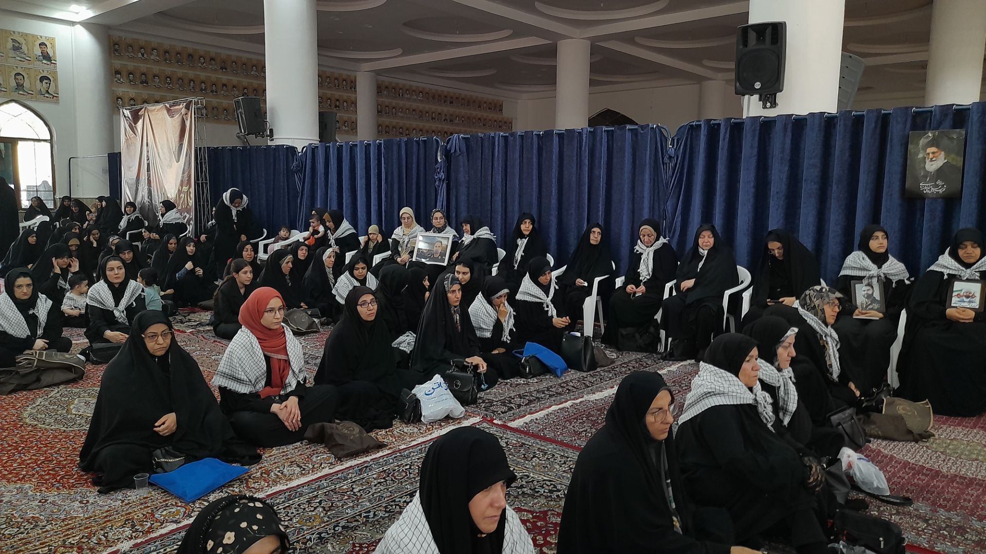 یادواره چهلم شهدای جنگ ۱۲ روزه در مصلای امام خمینی(ره) نظرآباد