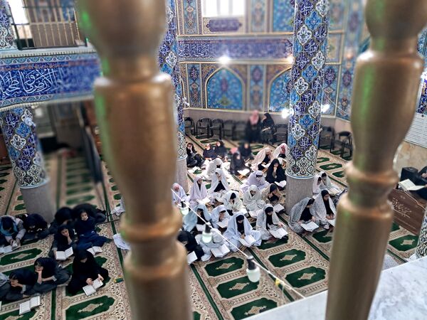 برپایی مراسم جز خوانی در مسجد امام علی (ع)