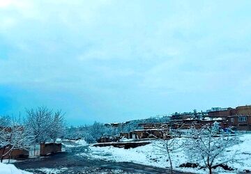 زمستان در بهار روستای استای تایباد
