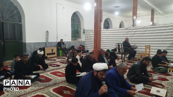 اولین شب قدر در مسجد صاحب الزمان جاورده 