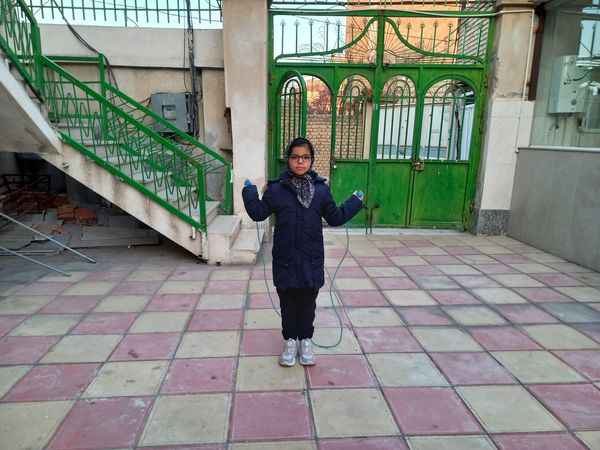 پیاده‌روی و بازی‌های محلی اعضای پایگاه پنج تن 