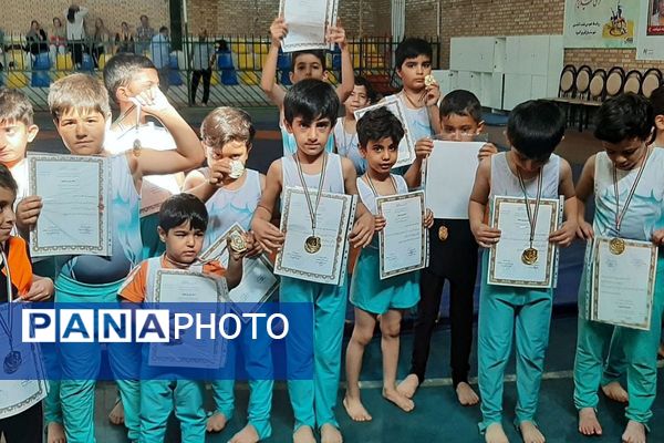 درخشش ژیمناست‌های فیروزکوه در رقابت شهرستانی