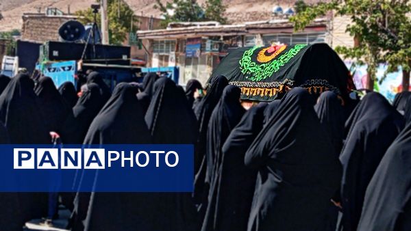 خیابان‌های بن، رنگ ماتم گرفت: تشییع نمادین پیکر امام هشتم