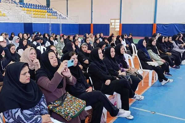 شور و نشاط ورزشی دانش‌آموزان دختران خراسان شمالی در قاب اختتامیه تابستانی