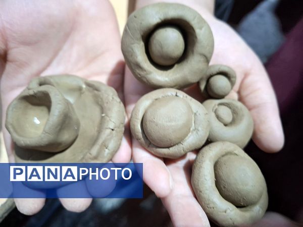 شوق یادگیری دانش‌آموزان پایه چهارم در ساخت وسایل سفالی