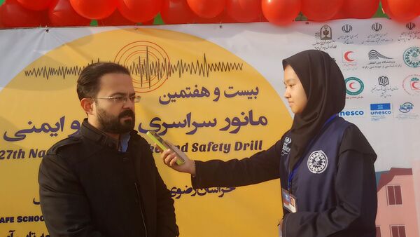 بیست و هفتمین مانور زلزله در دبیرستان نورالهدی