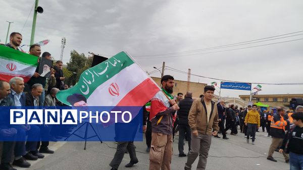 حماسه‌ای دیگر از حضور مردم شهرستان پلدختر 