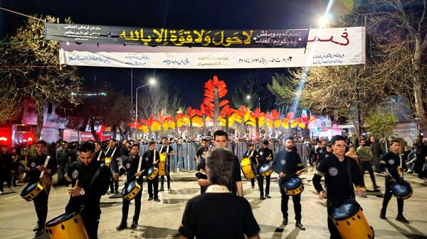  دسته زنجیرزنی ایام شب های قدر در نیشابور 