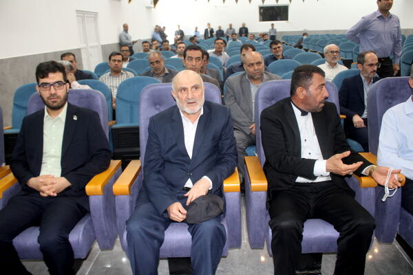  مراسم یادبود زنده یاد حاج محمد عباسی مدیر کل اسبق آموزش و پرورش استان بوشهر 