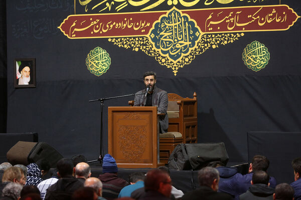 مراسم عزاداری سالروز شهادت هفتمین امام در حرم حضرت معصومه(س)