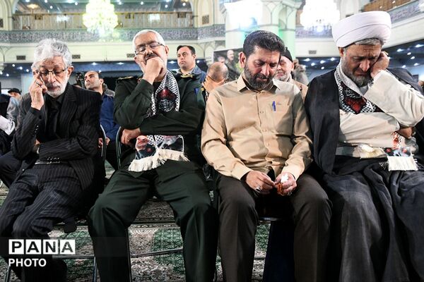 مراسم سالگرد شهادت سردار حسین سلامی در ناحیه دو شهرری 