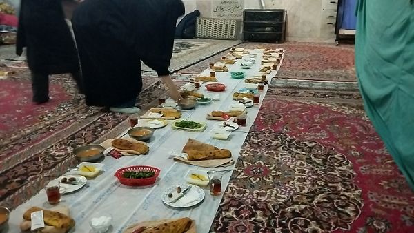 گذری بر مسجد امیرالمومنین نیشابور در اخرین روز از اعتکاف