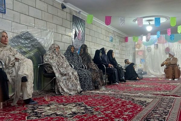 مراسم معنوی اعتکاف در مساجد شهر قدس