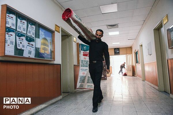 برپایی موکب در دانشگاه بین‌المللی امام رضا علیه‌السلام