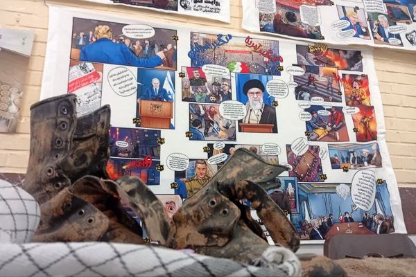 نمایشگاه بسته «ایرانمون» در دبیرستان نرجس یک