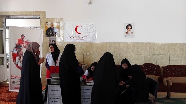 میز خدمت مسئولان در نماز جمعه شهر وردنجان