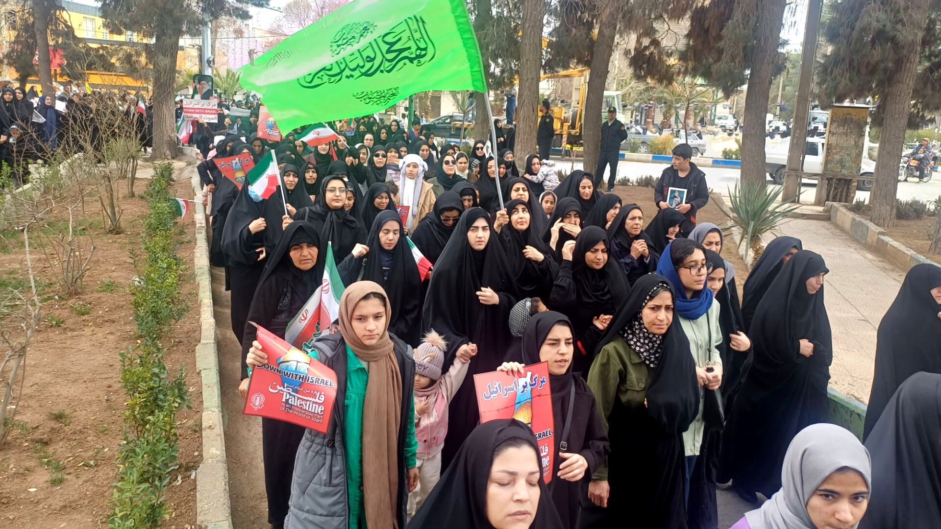 راهپیمایی پرشور کوهدشت در روز جهانی قدس 
