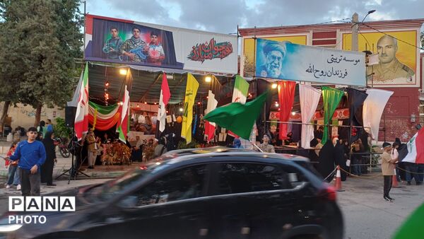 حضور دختران مبارز و جانفدای ایران در پاتوق نوجوانان مبارز