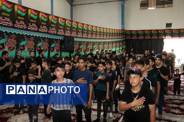 سوگواره احلی من العسل در منطقه گلباف