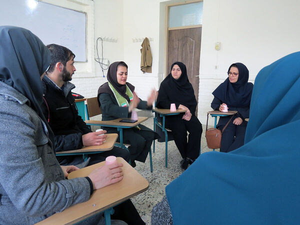 برگزاری ضمن خدمت سازمان دانش‌آموزی شهرستان بجنورد 