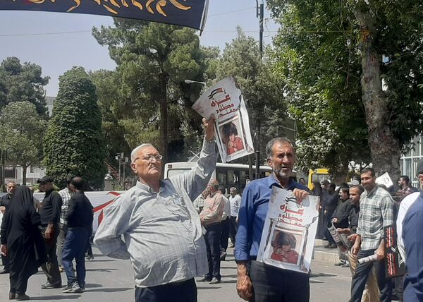 راهپیمایی مردم ولایت‌مدار نیشابور در پی ترور شهید اسماعیل هنیه 