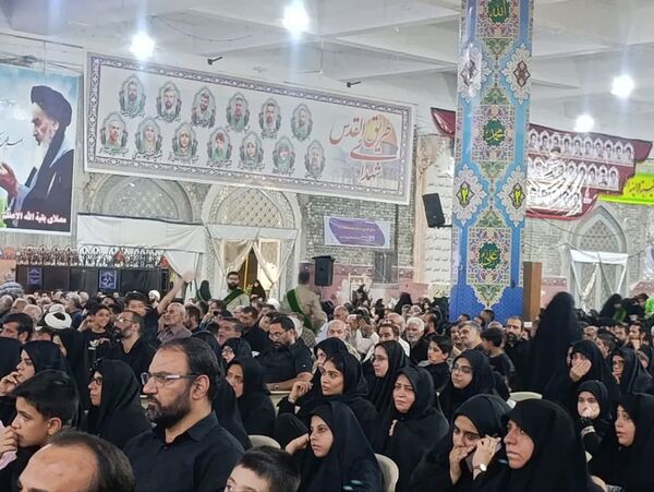 مراسم اربعین شهدای اقتدار دارالمومنین کاشان 