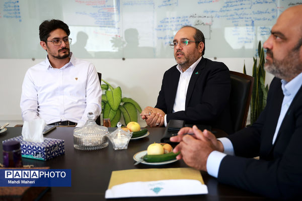 دیدار مدیرعامل بنیاد البرز با مدیرعامل خبرگزاری پانا