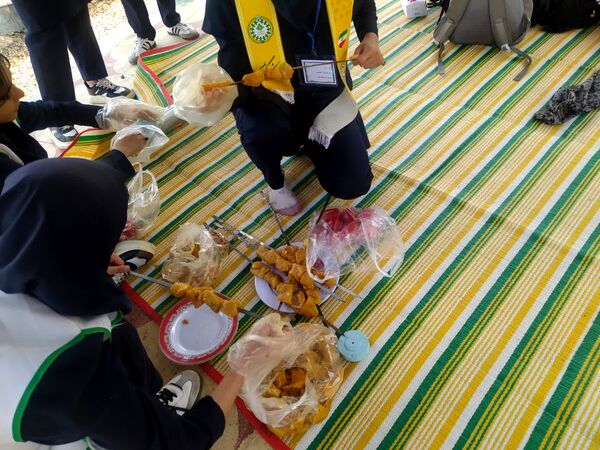 اردوی مهارتی تشکیلاتی پیشتازان دختر مقطع متوسطه اول ناحیه سه شیراز 