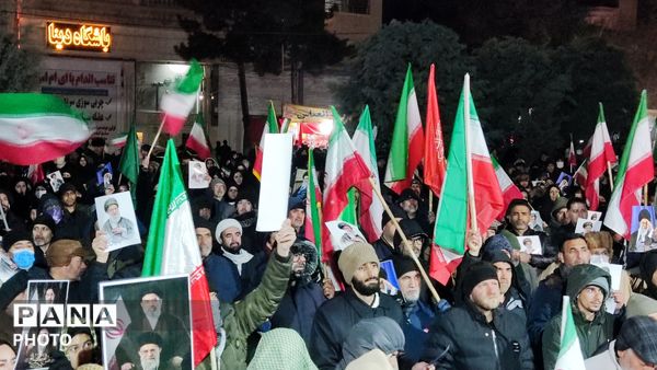  یازدهمین شب مراسم شهادت آیت الله سید علی خامنه‌ای در بلوار فضل 