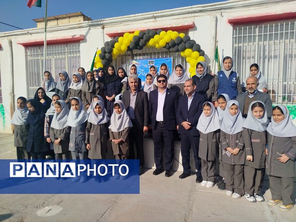 آیین افتتاح پایگاه نهضت سواد آموزی در دبستان شهید نجفی فدافن