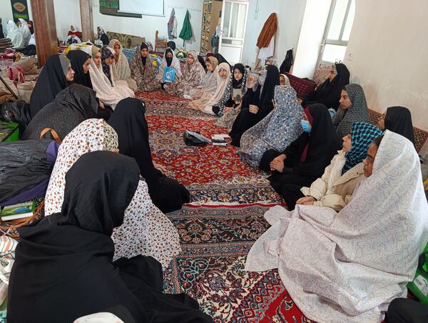 اعتکاف دانش‌آموزی در شهرستان سملقان 