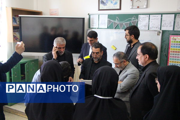 بازدید معاون حقوقی و امور مجلس وزارت آموزش و پرورش از کانون ارزیابی استخدامی آموزگاری 
