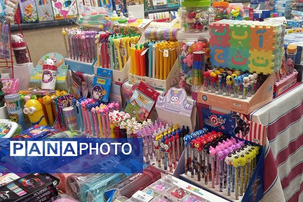 برپایی دومین دوره نمایشگاه لوازم التحریر و نوشت افزار ویژه مدارس در قرچک