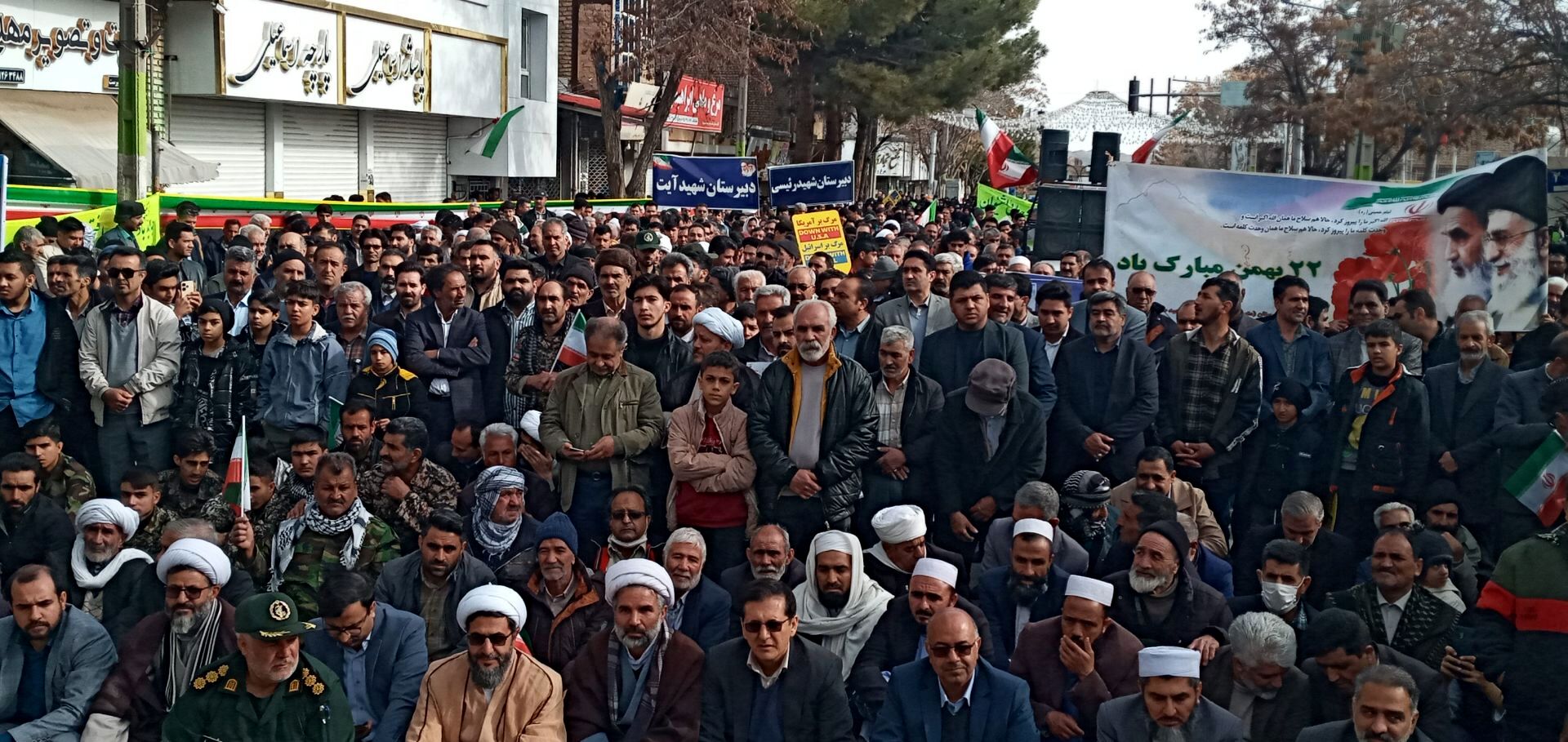 برگزاری یوم الله ۲۲ بهمن ماه در شهرستان باخرز