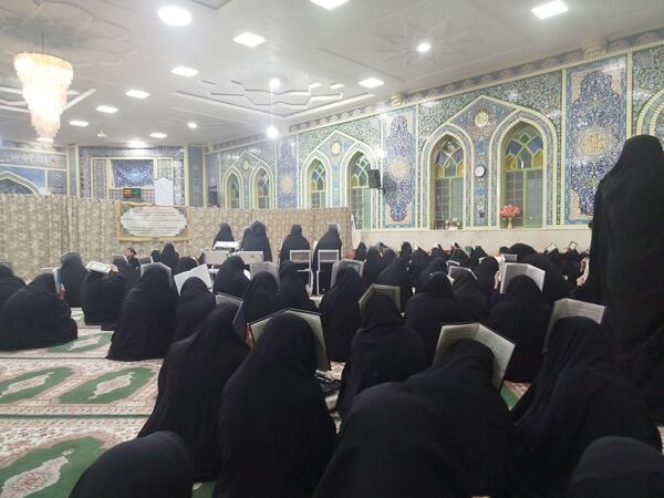 برگزاری مراسم شب احیا در خلیل آباد