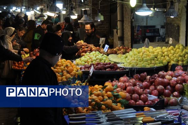 بازار داغ یلدا در زنجان