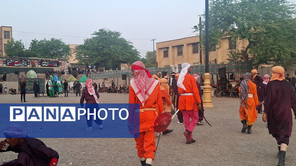 آیین سنتی تعزیه‌خوانی روز عاشورا در میناب 