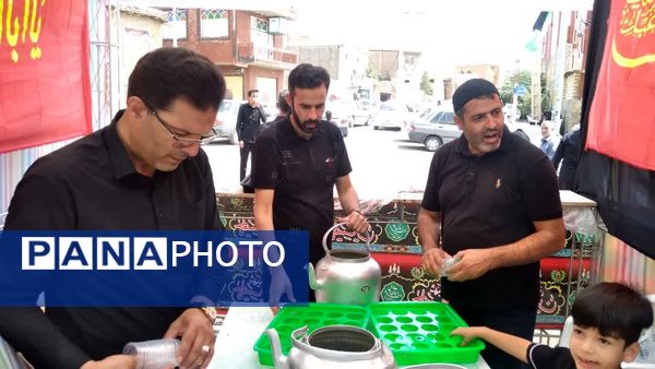 کاروان حسینی کربلای ایران در روستای علوی کاشان