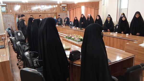 انتصاب فرمانده حوزه بسیج دانش‌آموزی حضرت ثارالله(ع) شهرستان بن 