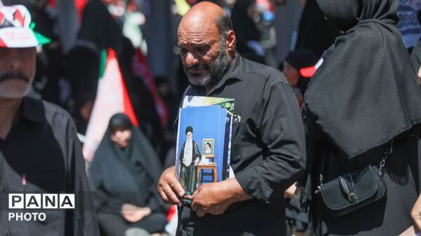 دلتنگی خادم خورشید در آغوش حرم پایان یافت