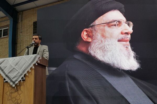 برگزاری مراسم چهلم سید حسن نصرالله در صباشهر 