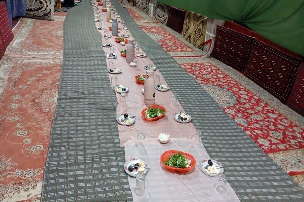 گذری بر اولین روز اعتکاف دانش آموزی سه روز در بهشت، شهر بار نیشابور