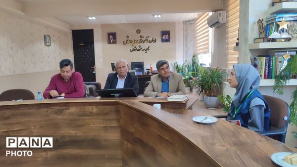 آیین تجلیل و تقدیر از دانش آموزان  خبرنگار خبرگزاری پانا ناحیه۳